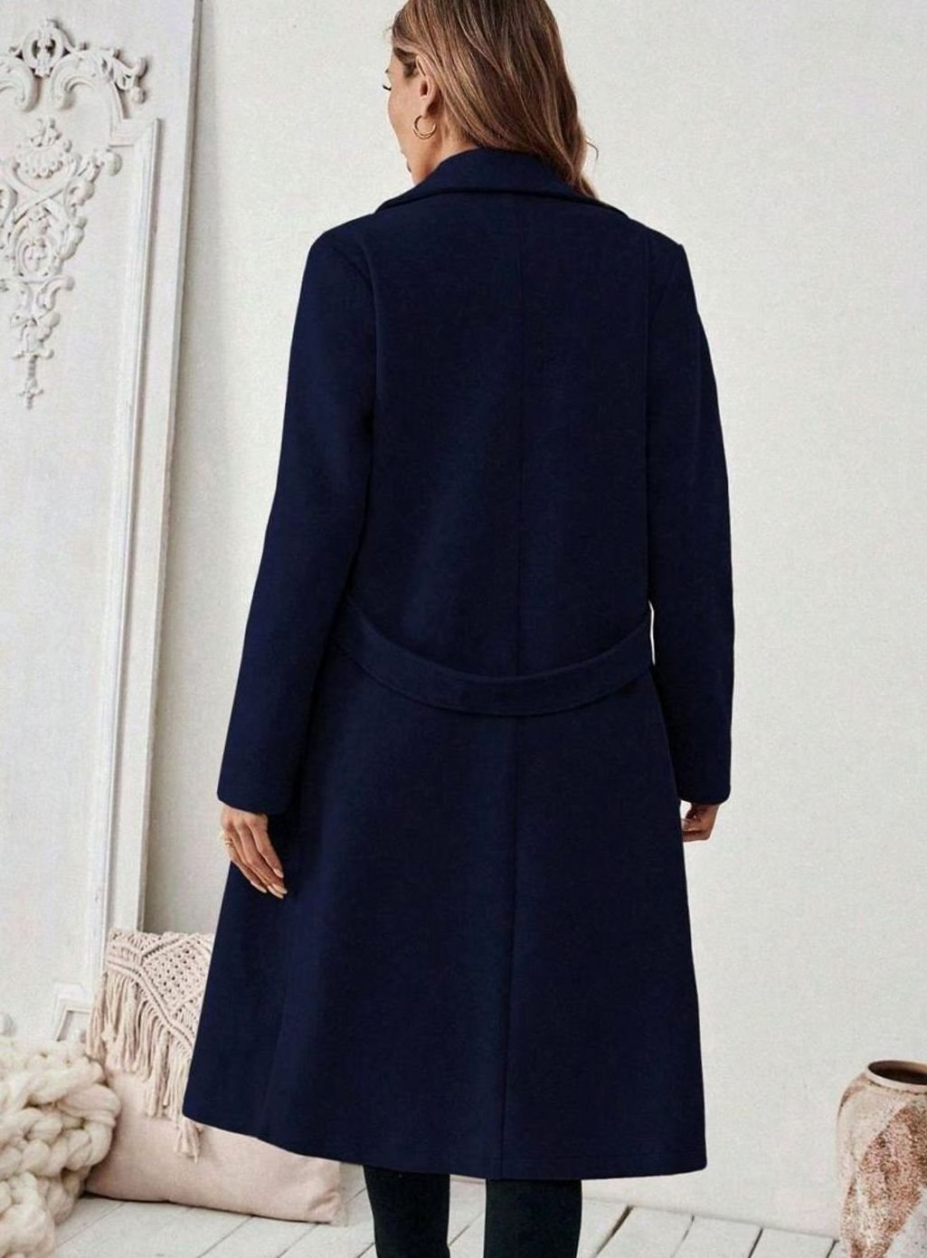 Women's Belted Longline Coat - view 14