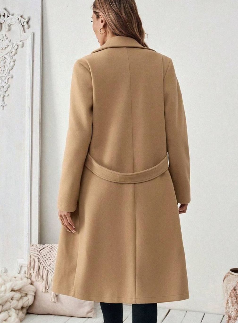 Women's Belted Longline Coat - view 2