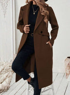 Women's Belted Longline Coat - view 4