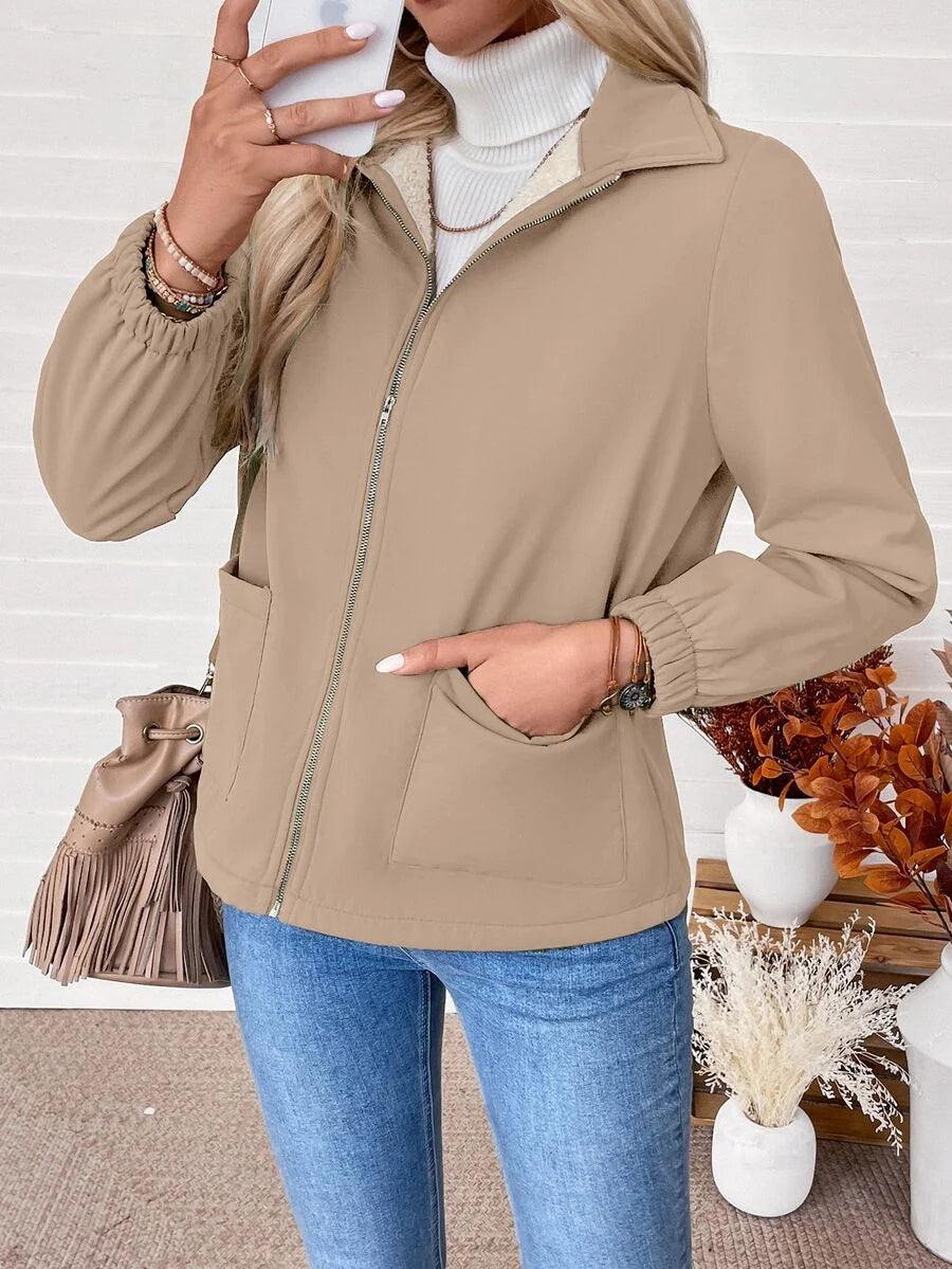 Women's Fleece-Lined Zip Jacket - view 11