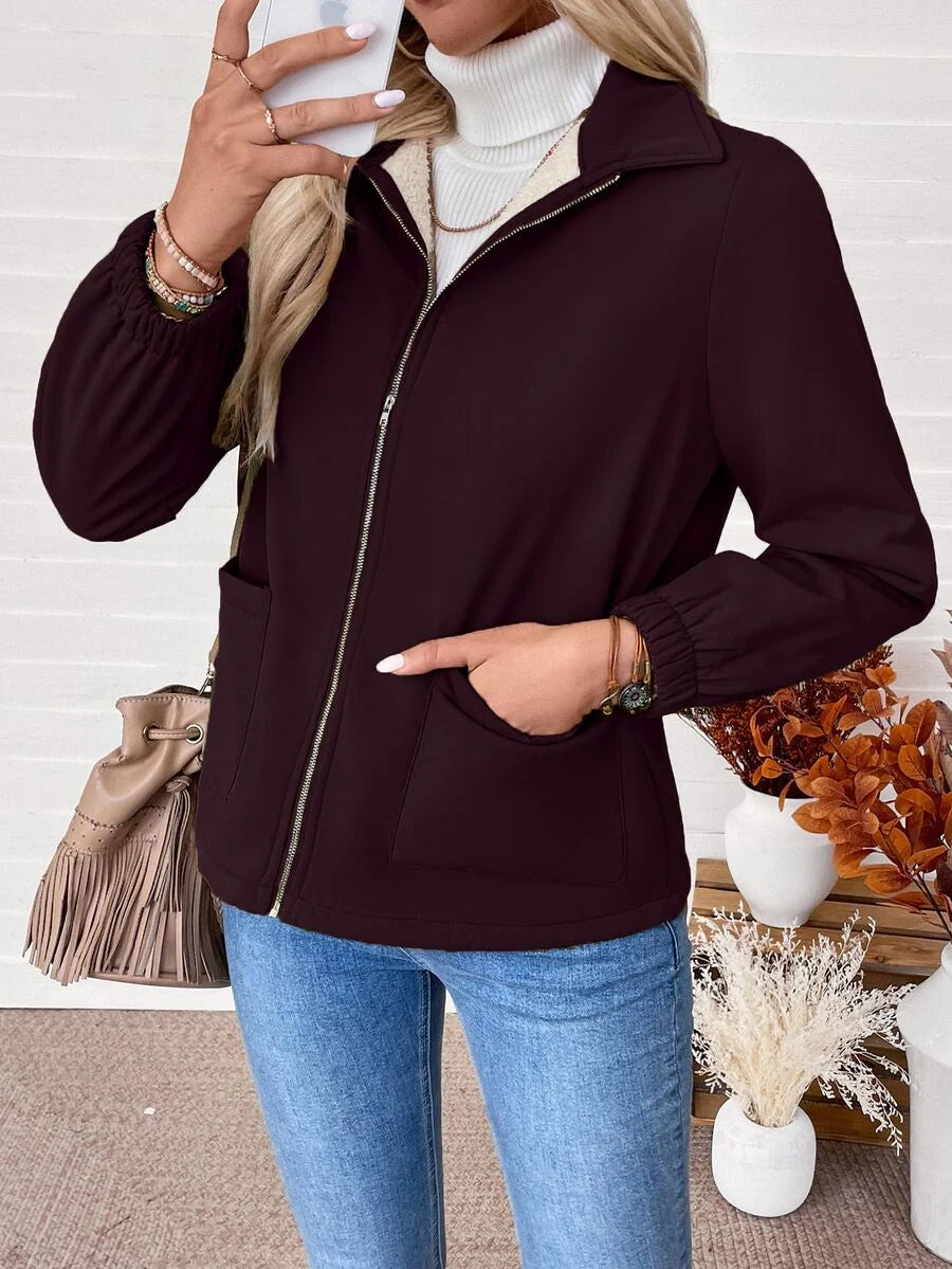 Women's Fleece-Lined Zip Jacket - view 13