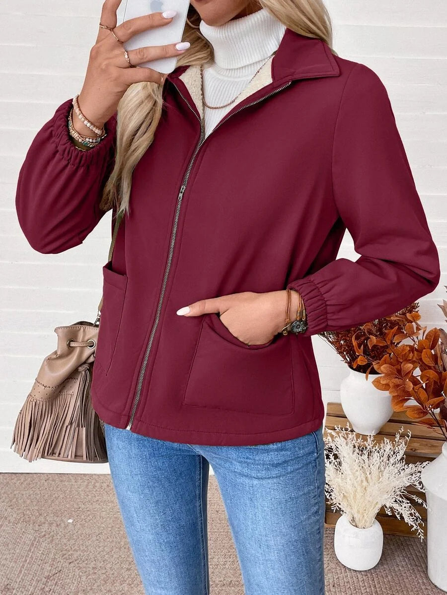 Women's Fleece-Lined Zip Jacket - view 15