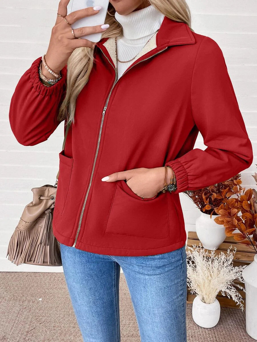 Women's Fleece-Lined Zip Jacket - view 19