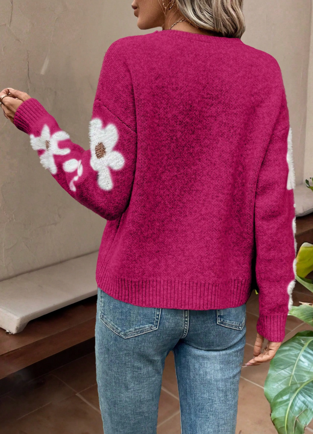 Women's Crew Neck Sweater - view 4