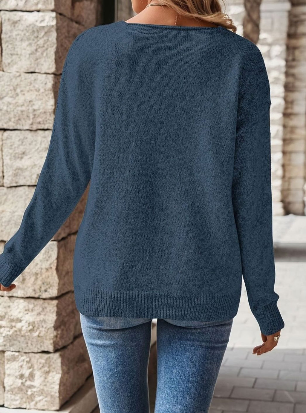 Women's V-Neck Sweater - view 1