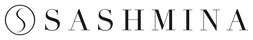 Sashmina logo: circular S mark with the Sashmina wordmark